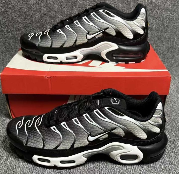 Air Max TN Plus metaliczne srebro R.45