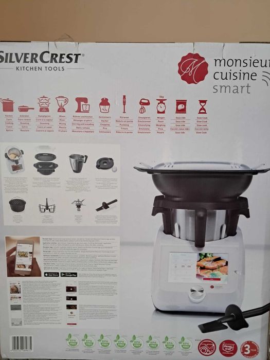 Silvercrest Monsieur Cousine Smart lidlomix robot mikser