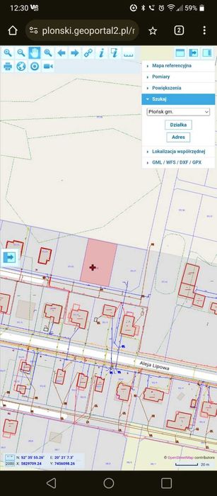 Działka budowlana Skarżyn