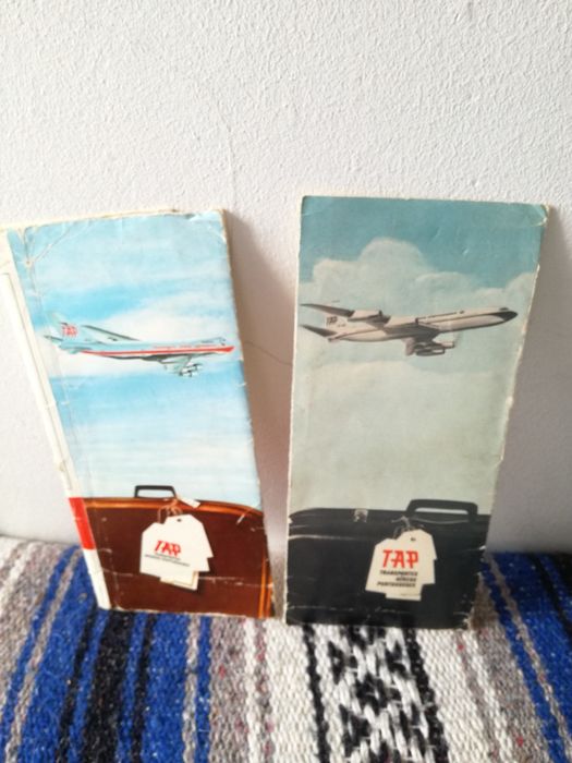 Mapa Swissair 1969/ TAP - Cartões de Embarque/ TIPS 1997