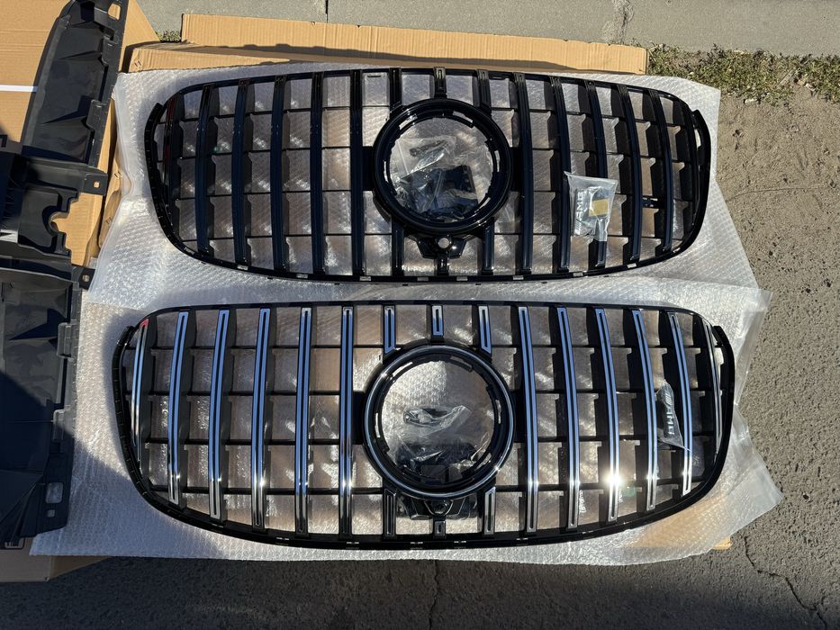 Решетка радиатора GT AMG для Mercedes GLS X167 2024+ Рестайлинг