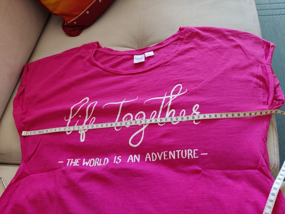 T-shirt, manga curta, Rosa, Nova, Prénatal, M