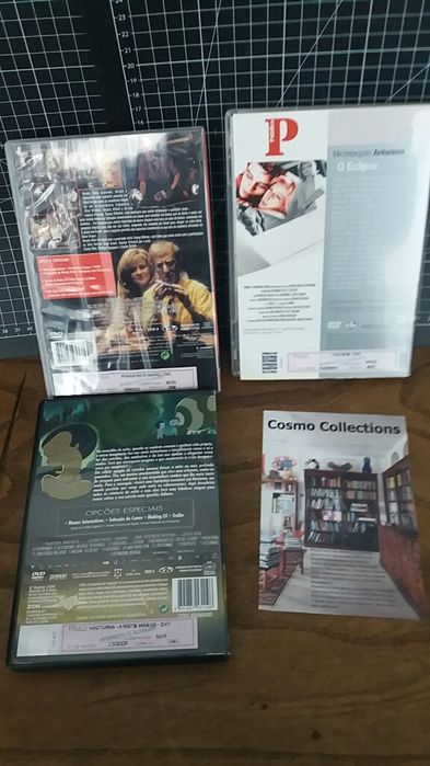 Dvds Nocturna a noite magica, Vigaristas do Bairro, o Eclipse.