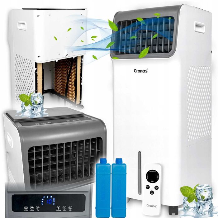 Кондиционер переносной Cronos ICY , 18л +2 картриджі