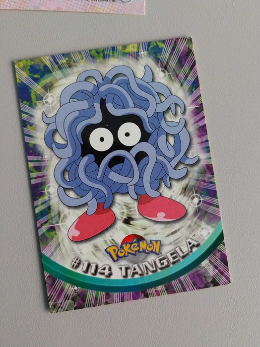 Lote 3 cartas Pokemon TV Animation Edition, raras, Dodrio, Weezing, Tangela