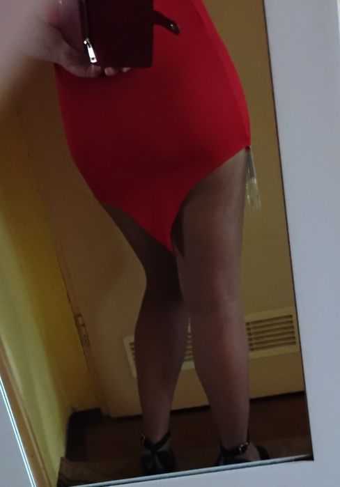 Sukienka z frędzlami kryształków, imprezowa, sylwester NOWA