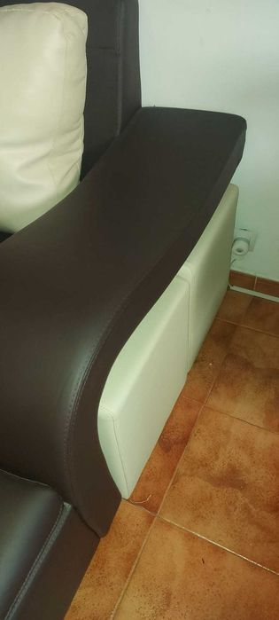 Sofá Com Chaise Longue