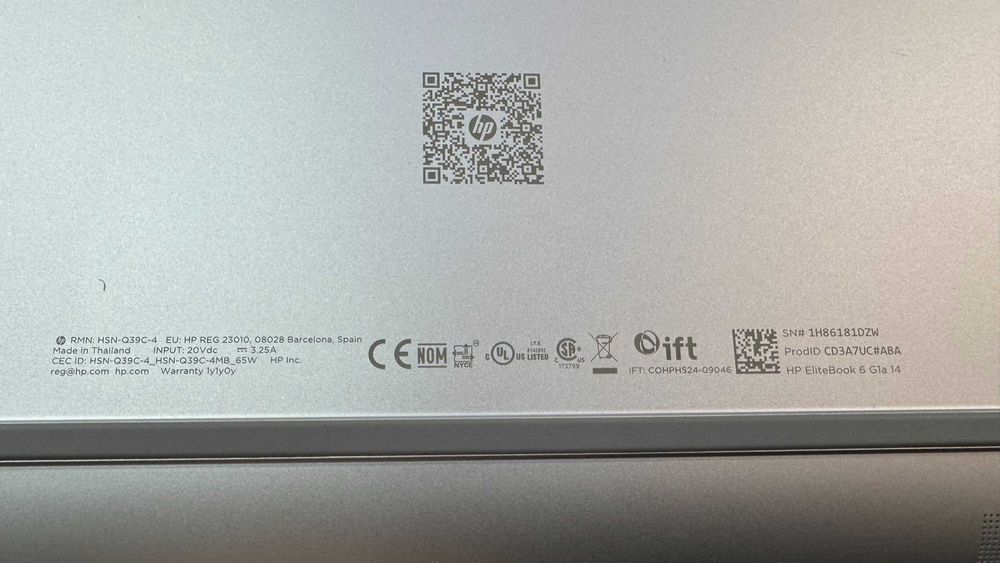 Ультрабук HP EliteBook 6 G1 14"  Amd 5 PRO 230V/16 Gb/512SSD/ IPS NEW
