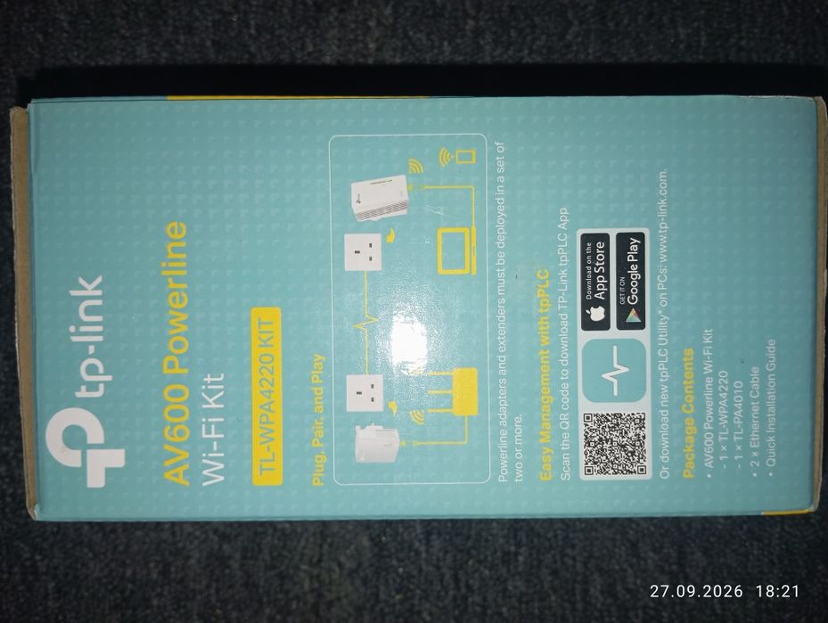 TP-Link TL-WPA4220 Powerline