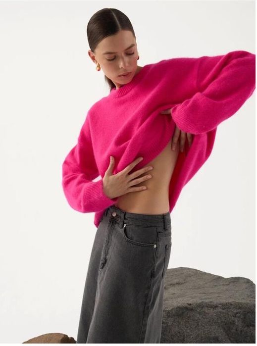 Рожевий Светр h&m рS-L