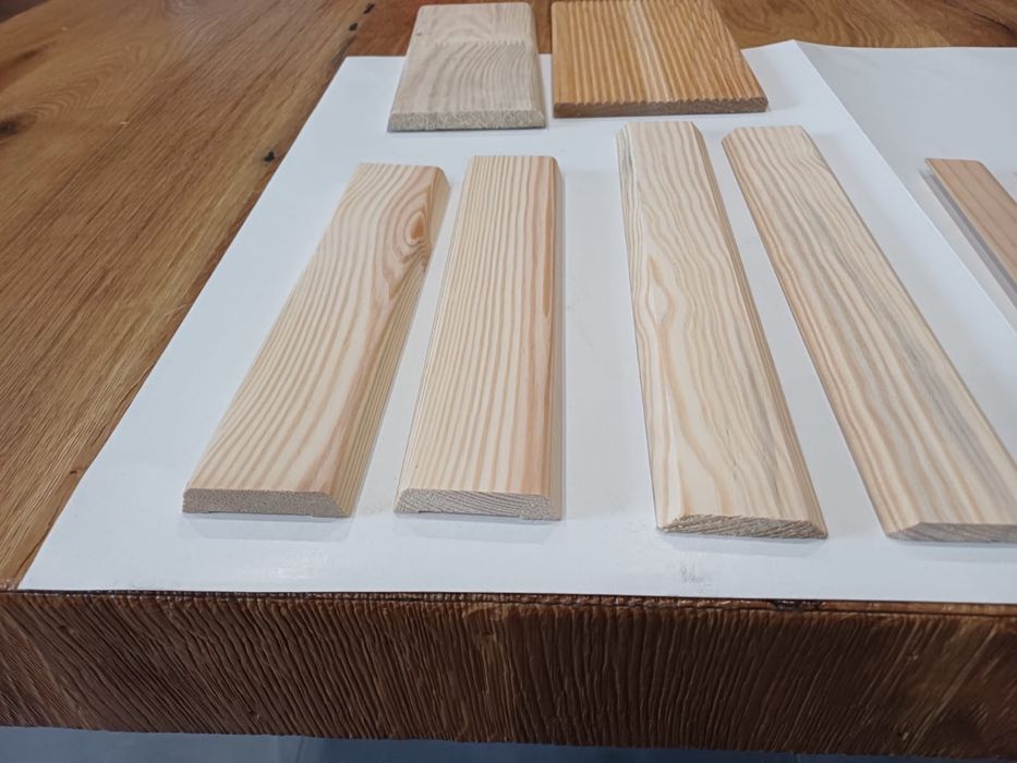 Deski belki  krawędziaki listwy wykończeniowe wnętrz opaski ćwierćwałki, kątowniki
