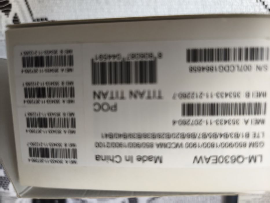 Telefon LG  k61 używany