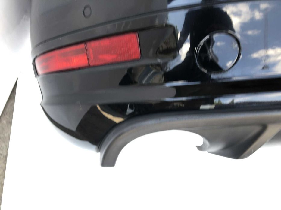 Бампер задній Volkswagen 7P 7P6807421 Фольцваген Туарег НФ Таурег Touareg  NF  2T / C9X  Чорний перламутр Бампер задний задній бампер