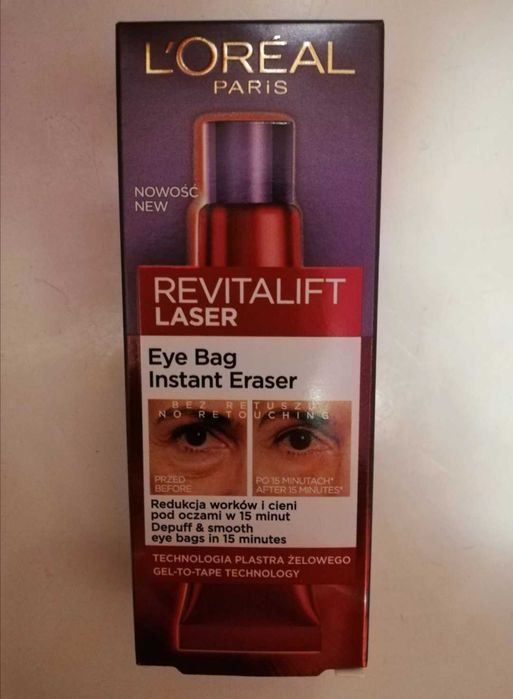 Loreal Paris Revitalift to redukcja cieni i worków pod oczami