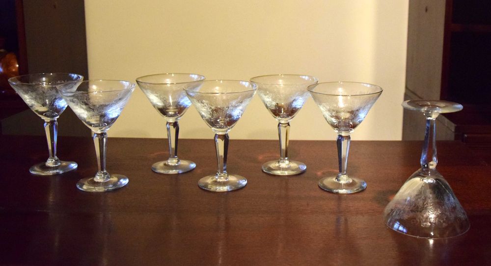 Vintage Cut Glass Set426581226297108484