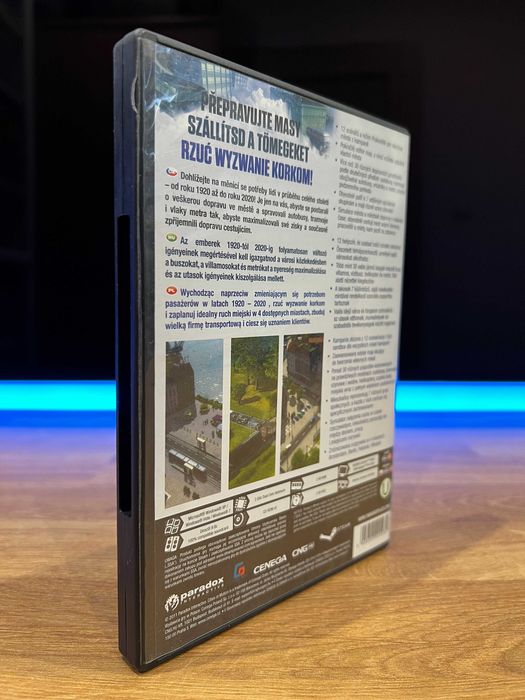 Cities in Motion (PC PL 2011) DVD BOX kompletne premierowe wydanie