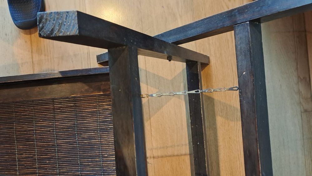 Tabuleiro de madeira amovível