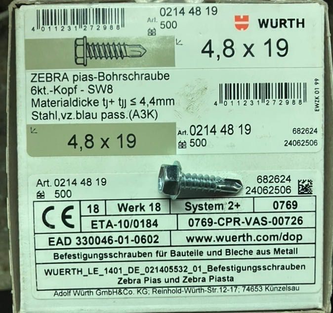 Śruby samowiercące
