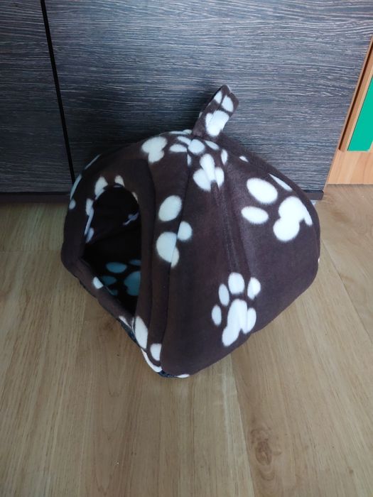 Legowisko domek dla szczeniaczka, kotka lub króliczka miniaturki