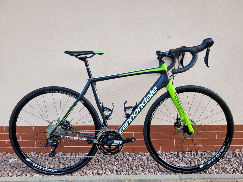 Rower szosowy CANNONDALE SYNAPSE SI * karbon * hydraulika tarcze * Shimano 105 2x11 * 54 cm