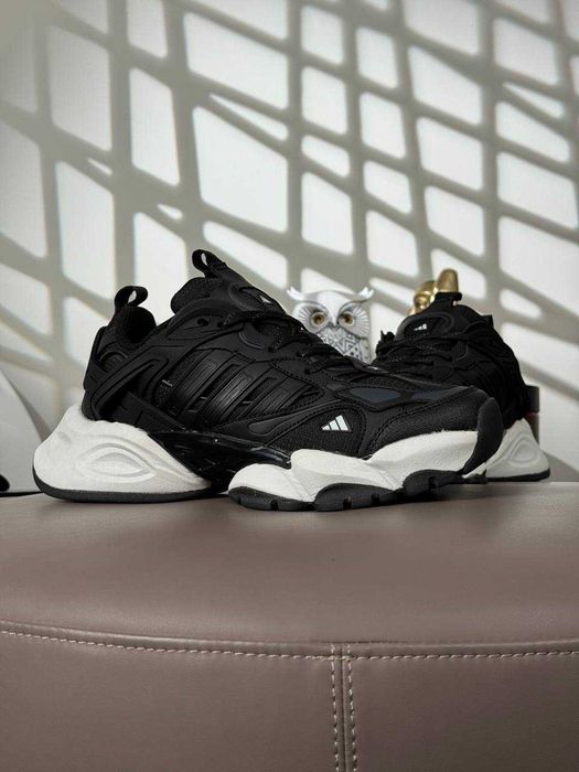 !ТЕРМО! Adidas XLG Runner Deluxe GTX Black White 41 42 43 44 45