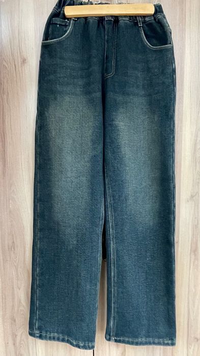 Джинси підліткові розмір 170 на флісі Хлопчику Відмінний стан