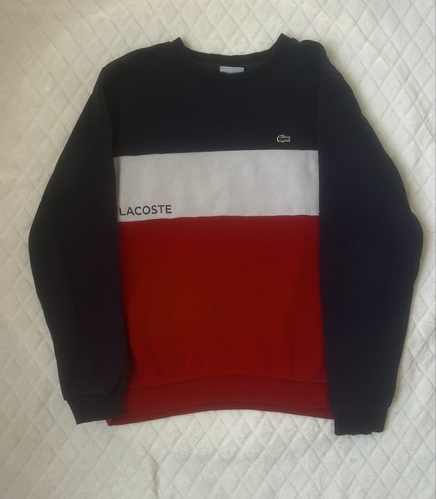 Sweat Lacoste Original | Cores França | Excelente Estado