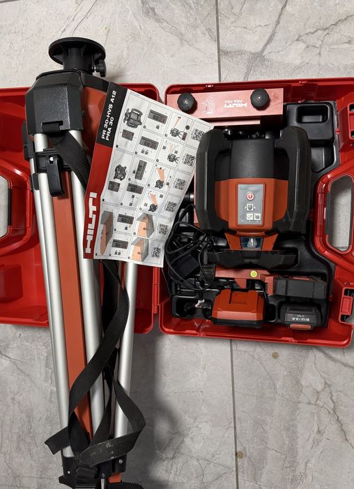 Niwelator laserowy Hilti pr30 hvs12