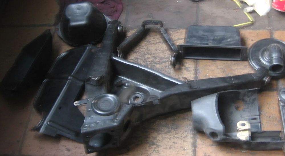 wahacz osłona dźwignia ręcznego obudowa MAŁY FIAT 126P MALUCH