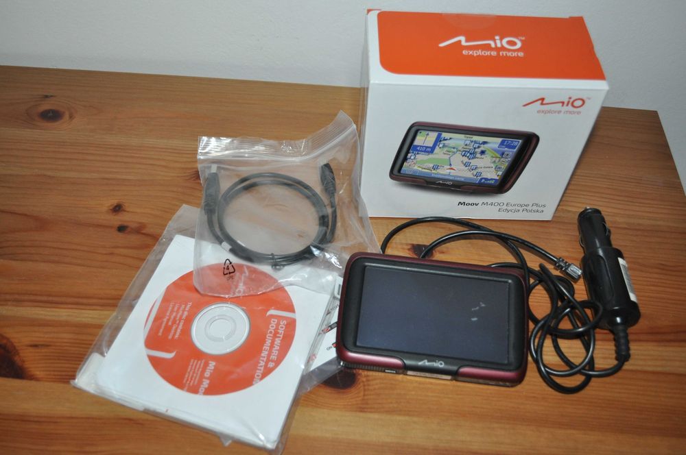 Nawigacja samochodowa - Moov M400 Europe Plus - Edycja Polska - Mio