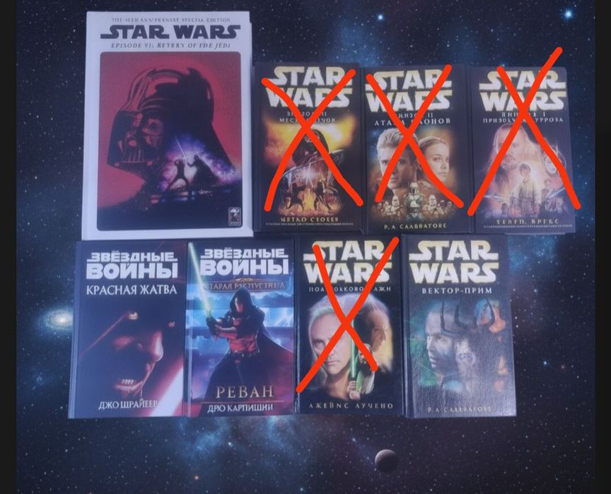 Книжкова колекція star wars