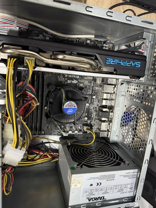 Компьютер ігровий intel i5  +16 gb ддр4+ssd 256+ Nitro RX 570