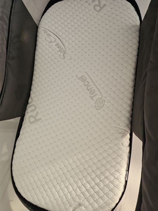 Chicco 4w1 Baby Hug Stone materac Ruckel Tencel igła