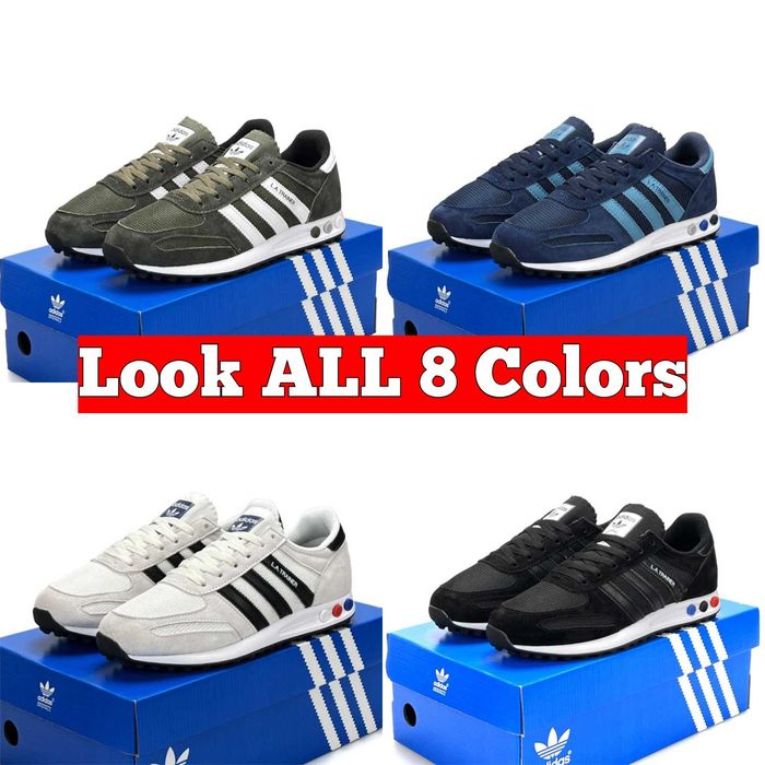 Мужские Кроссовки Adidas LA Trainer Адидас Кросівки Адідас Люкс Качество