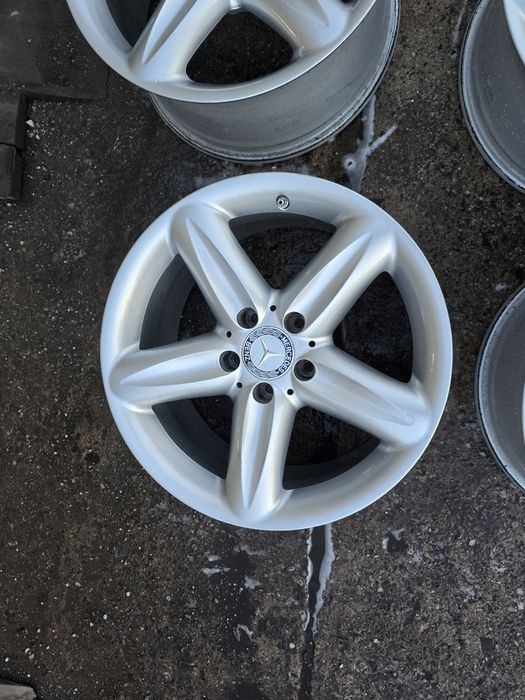 Alufelgi Mercedes 5x112 8,5j x 17 " cali et 35 oryginalne sl R230 w230