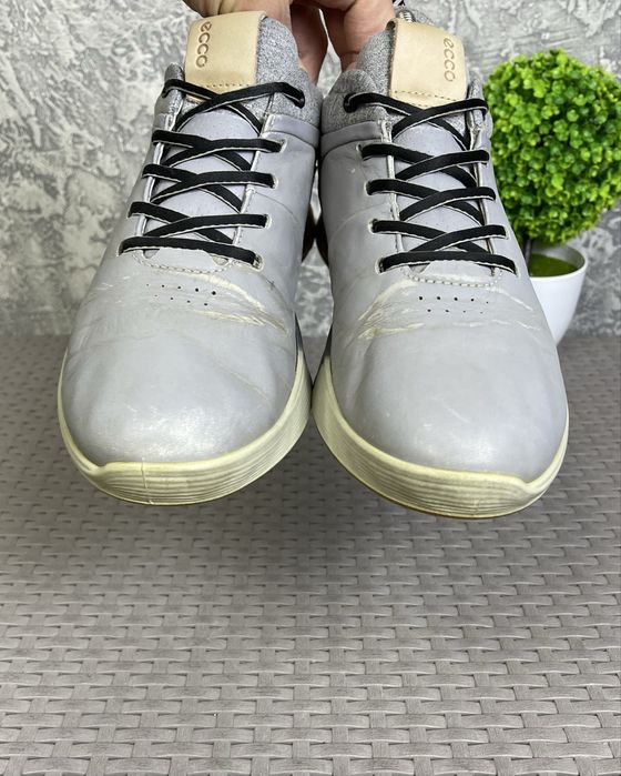 Ecco gore-tex кроссовки полуботинки 41 размер кожа трекинговые