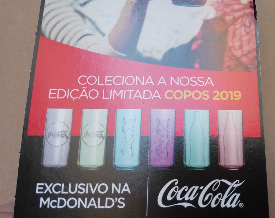 Copo Coca-Cola Mc Donald's