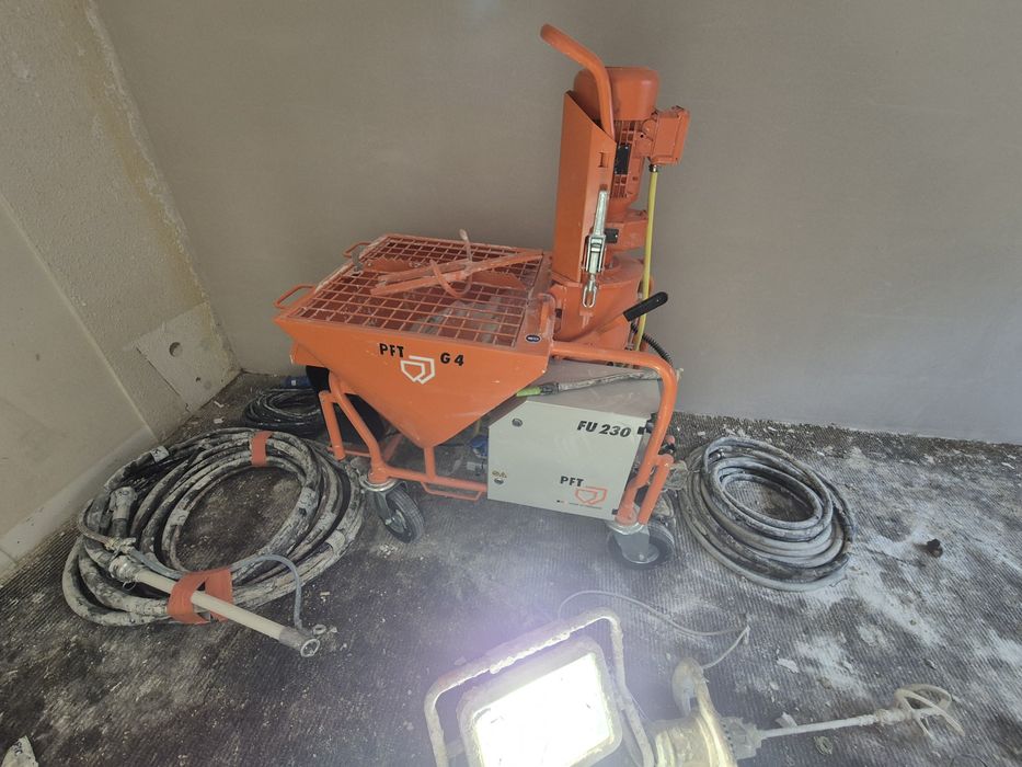 Wynajem agregaty tynkarski pft g4 230wat