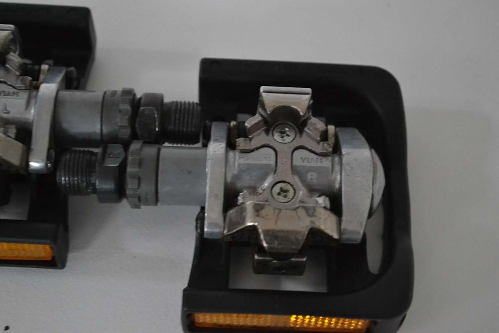 pedały zatrzaskowe shimano PD-M515 +nakładki ,pod bloki xt,lx stan bdb