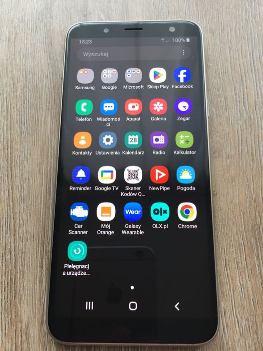 Samsung galaxy bez blokad 100% bateria