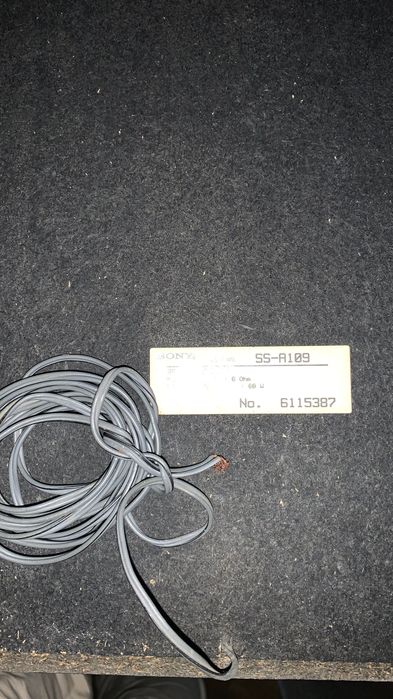 colunas de aparelhagem de som -Sony