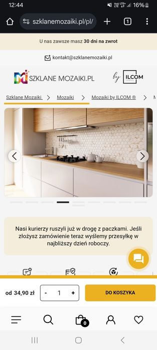 Mozaika ceramiczna Heksagon