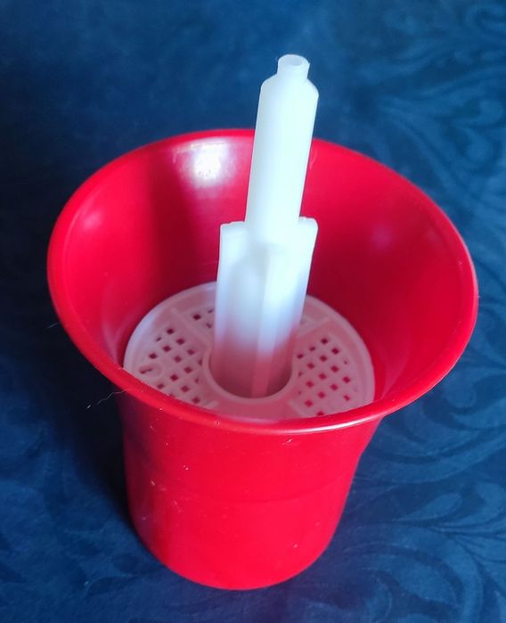 Lava lavador de garrafas pequeno