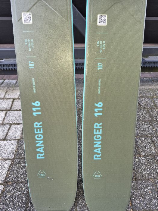Narty Fischer Ranger 116 dł.187 cm .Freeride.