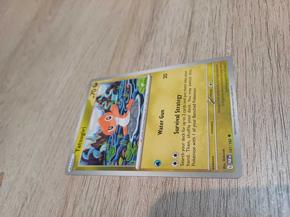 Carta Pokémon Tatsugiri #141