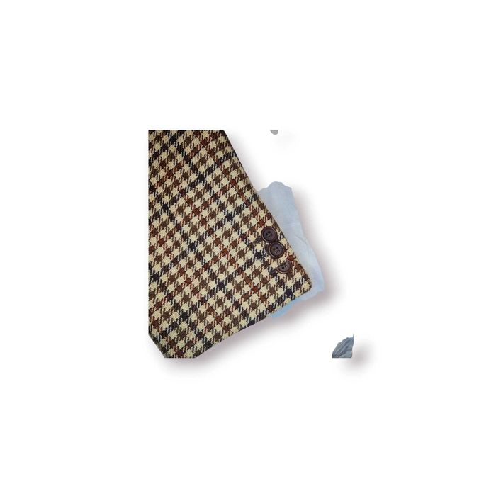 Blazer Clássico Vintage Cavalo Lusitano – Padrão Pied-de-Poule