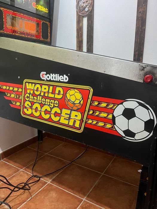 Máquina Pinball/Flipper Gottlieb World Challenge Soccer