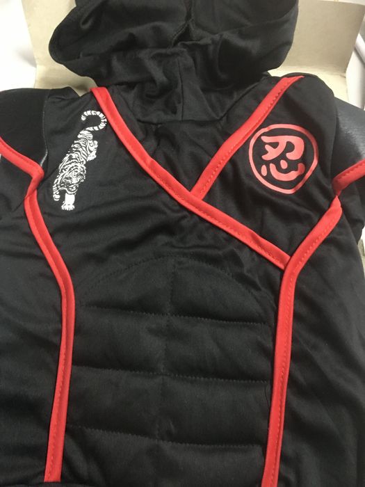 Ninja strój karnawałowy + akcesoria