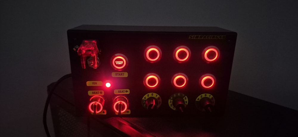Button box simracing
