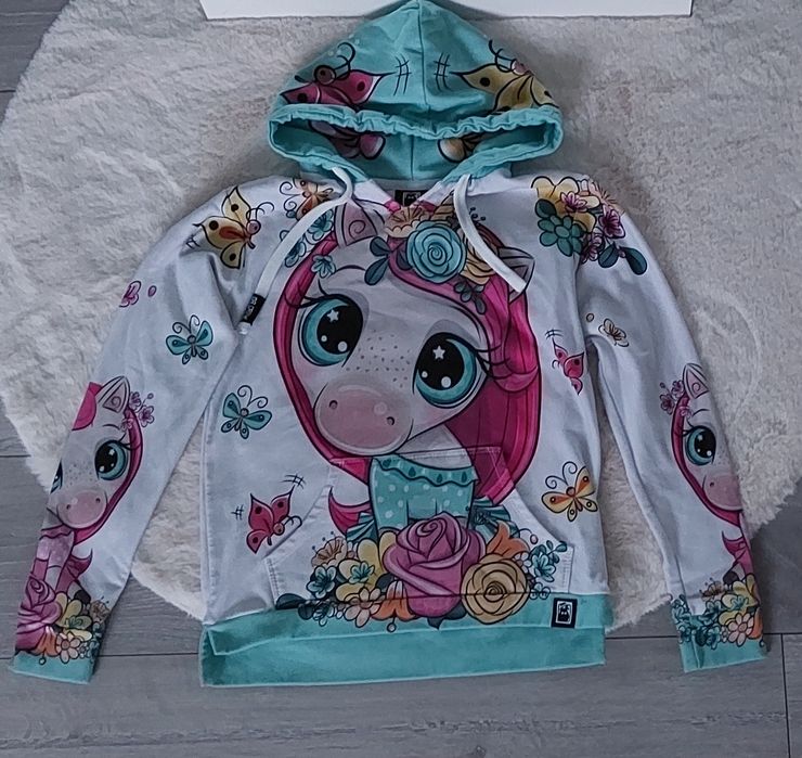 Bluza Dr.Crow jednorożec 128